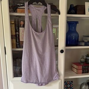 Monduka Purple Backless Sleeveless Tank Top Small